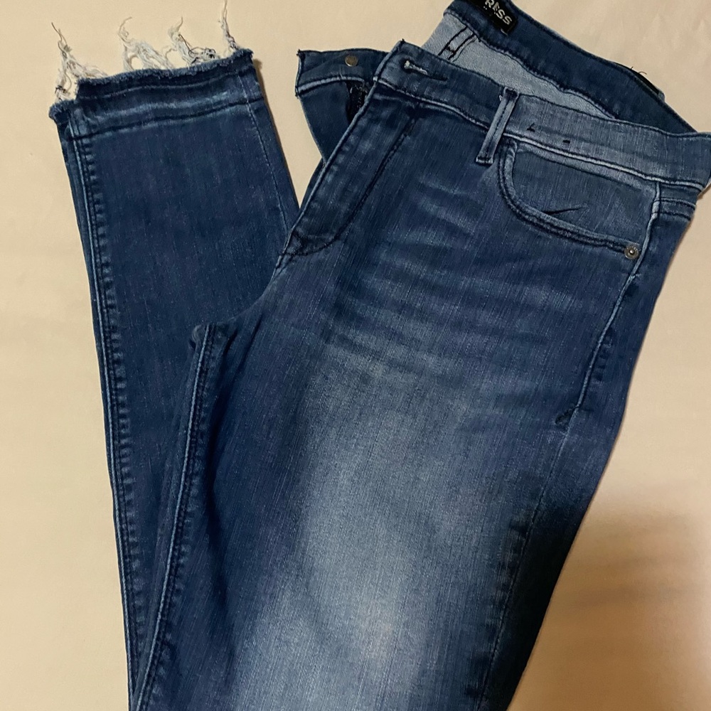 Express ankle skinny jeans